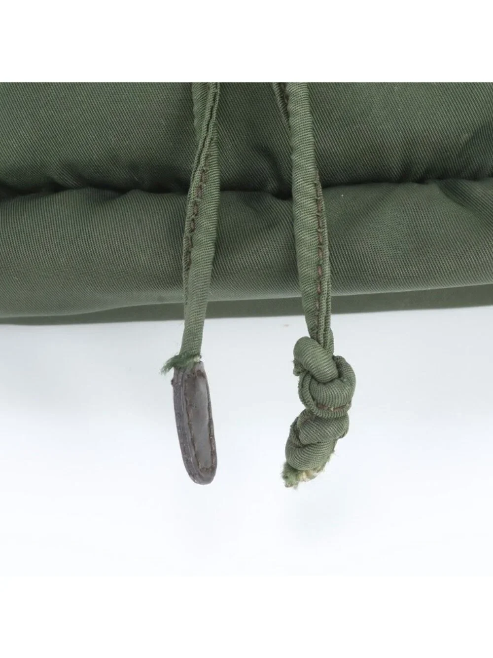 Prada Tessuto Nylon Triangle Logo Leather Backpack